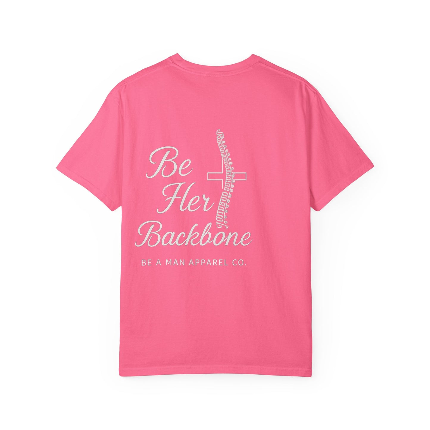 Covered in Grace, Backed by Grit – Be Her Backbone (Women's Shirt)