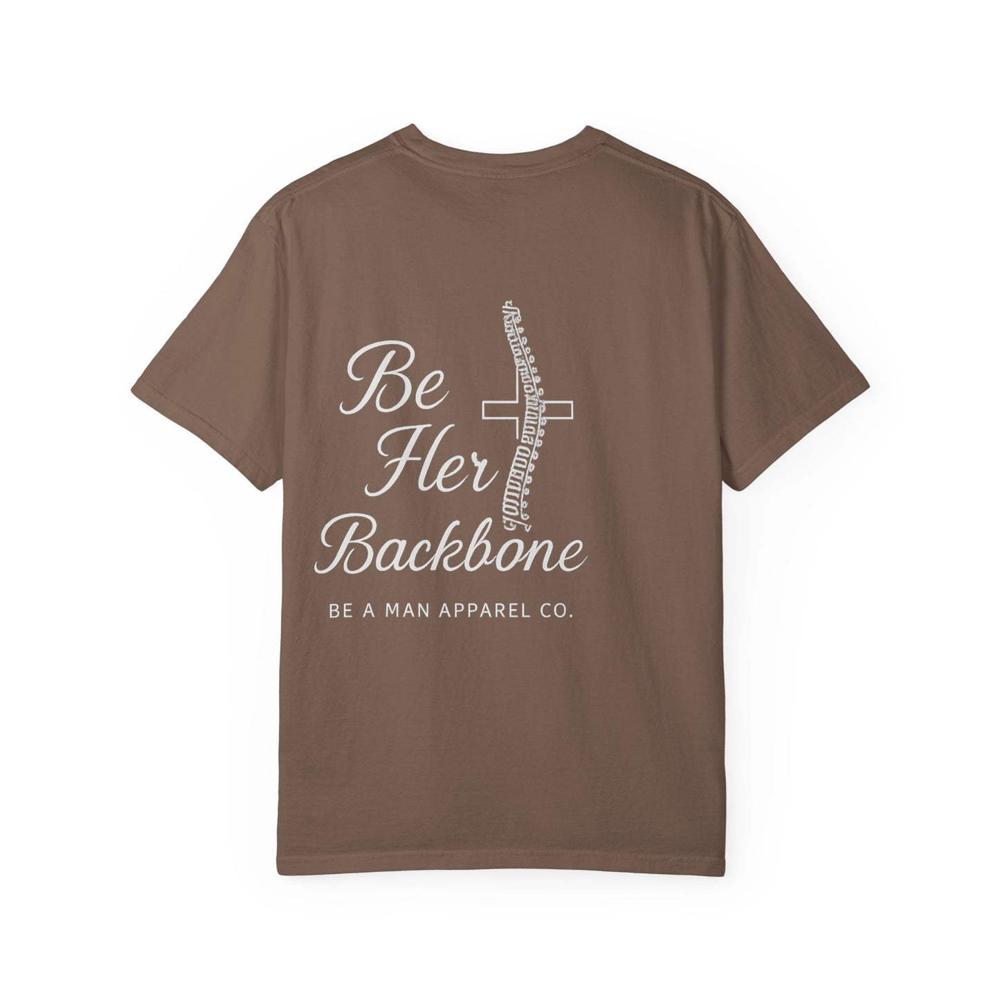 Covered in Grace, Backed by Grit – Be Her Backbone (Women's Shirt)