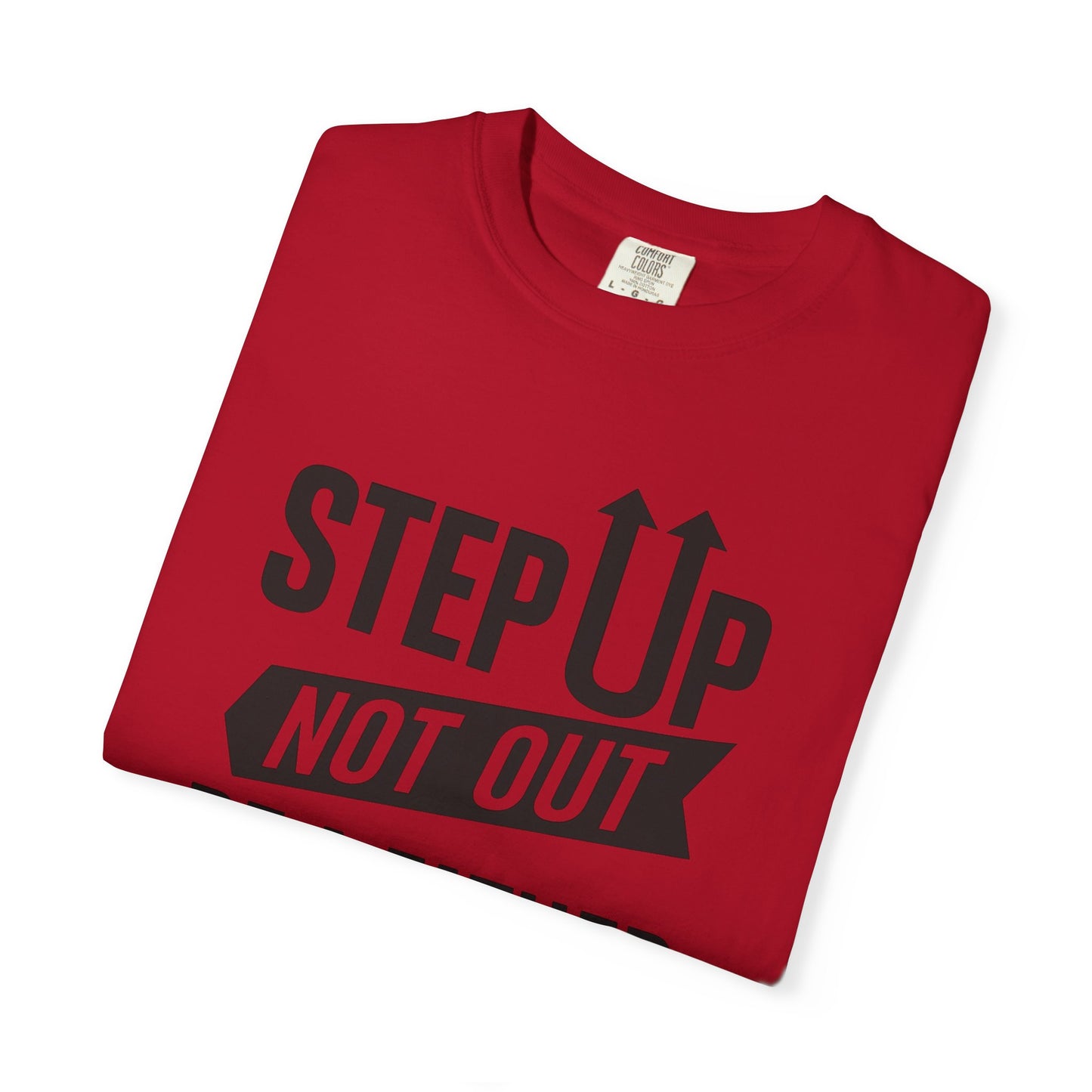 "Step Up, Not Out – Be a Father" Tee