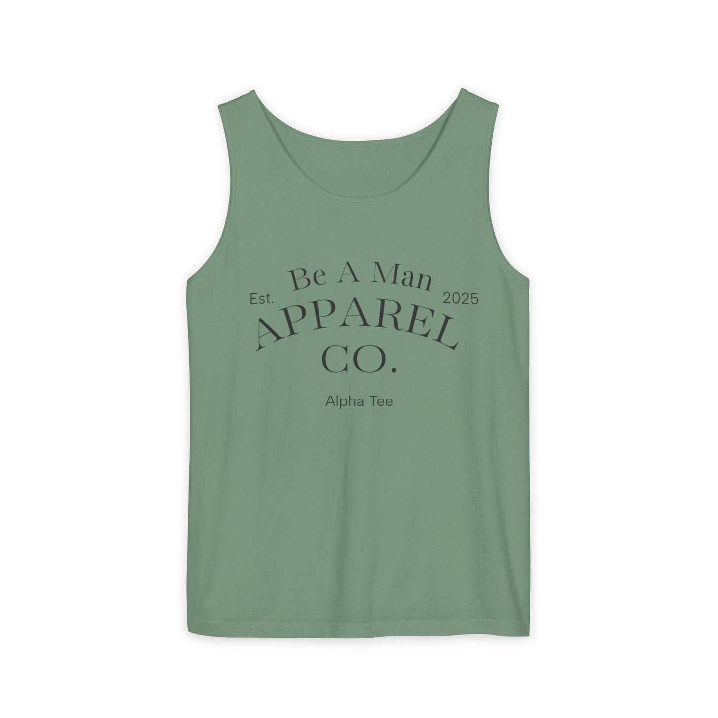 Men's Tank Top - Relaxing BE A MAN APPAREL PROTECT PROVIDE AND PRAY Design