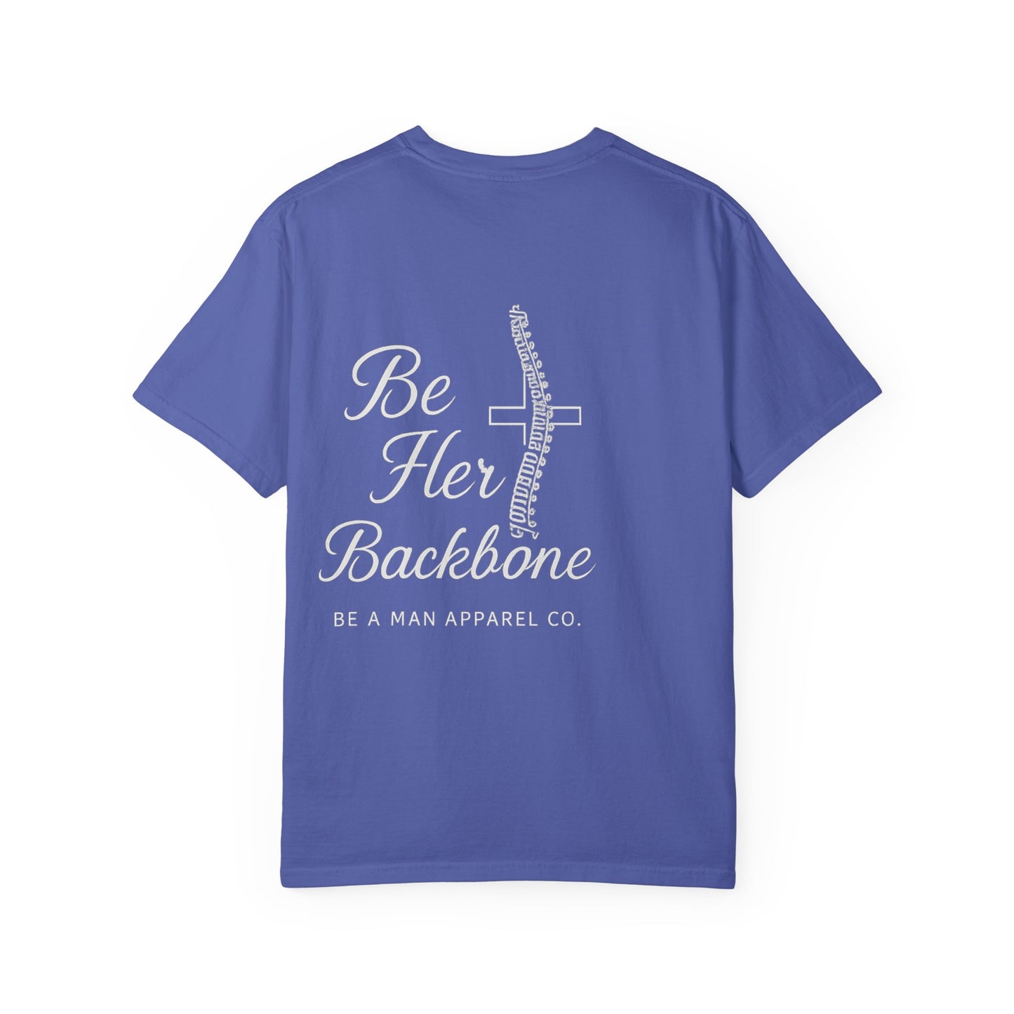 Covered in Grace, Backed by Grit – Be Her Backbone (Women's Shirt)