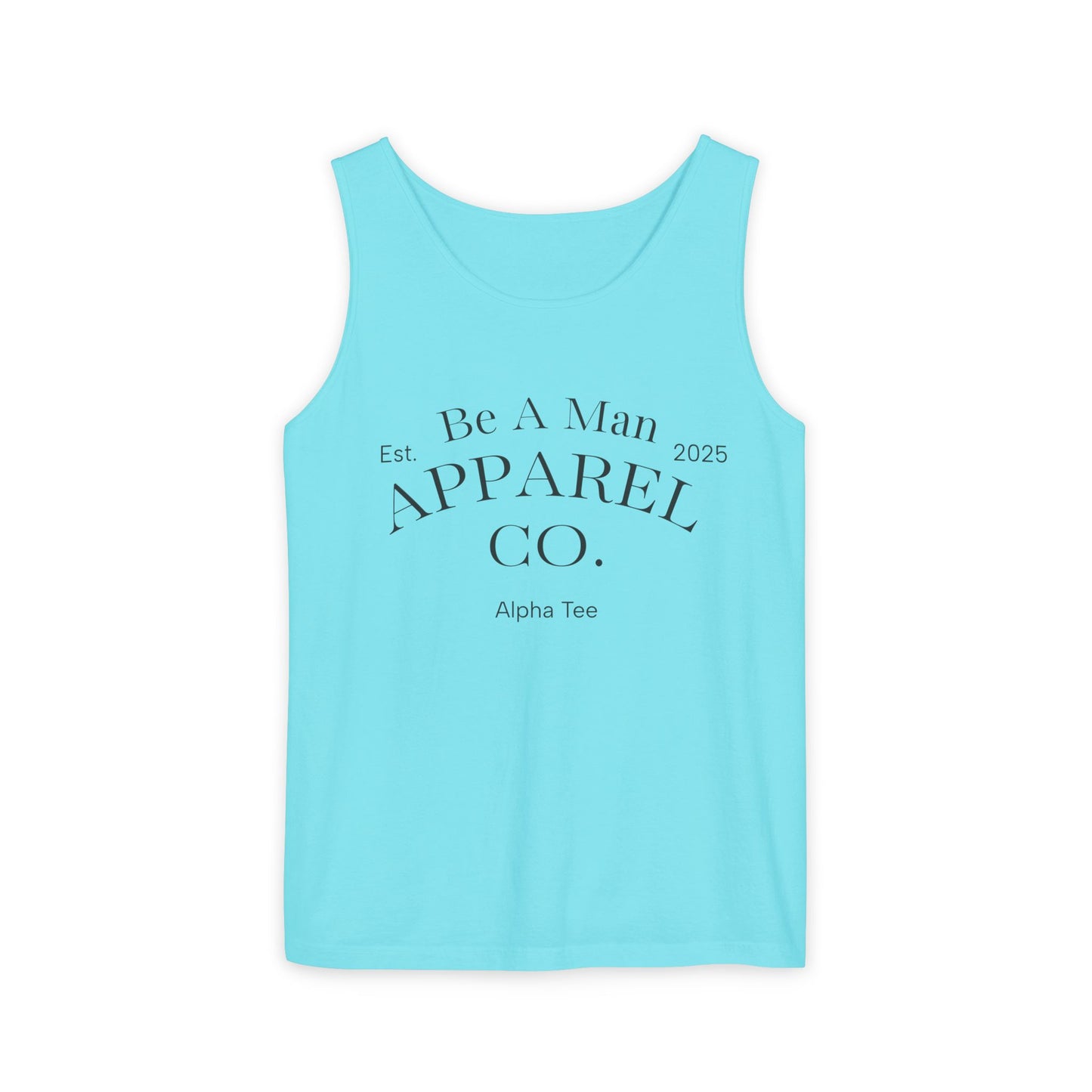 Men's Tank Top - Relaxing BE A MAN APPAREL PROTECT PROVIDE AND PRAY Design