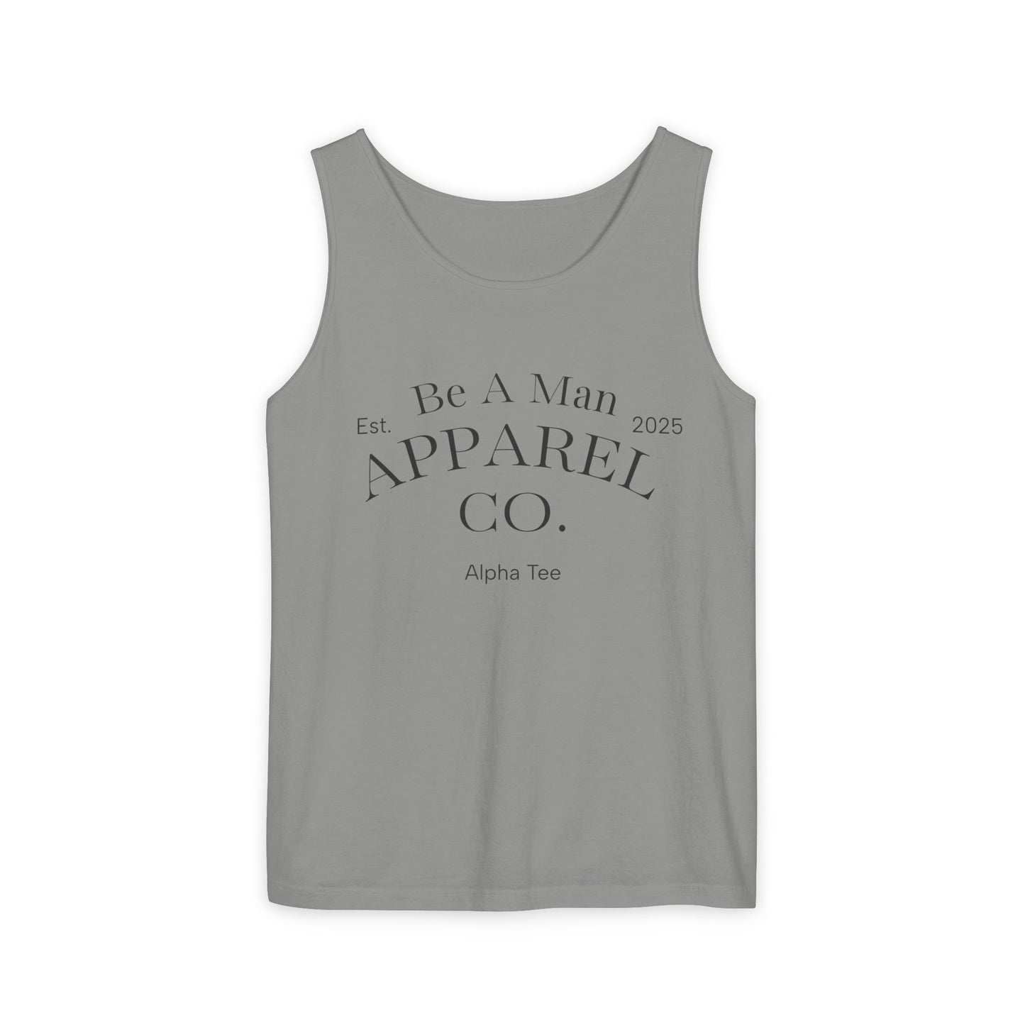 Men's Tank Top - Relaxing BE A MAN APPAREL PROTECT PROVIDE AND PRAY Design