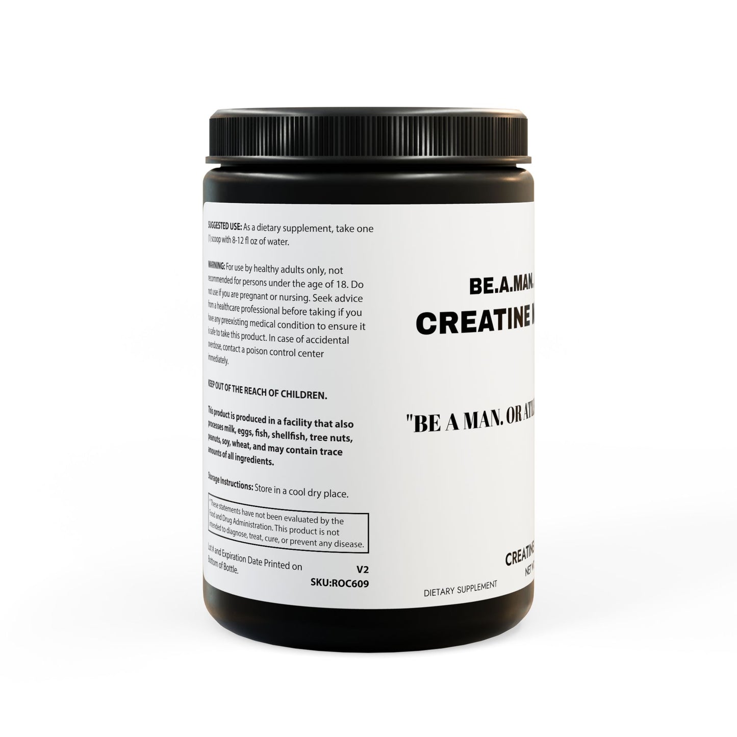 Creatine Monohydrate Supplement (300g, 10.58oz)
