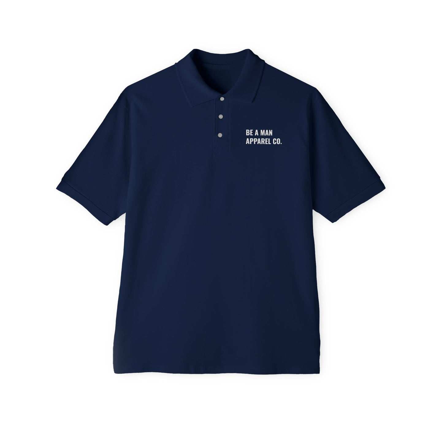 Men's Polo Shirt - BE A MAN Polo Design