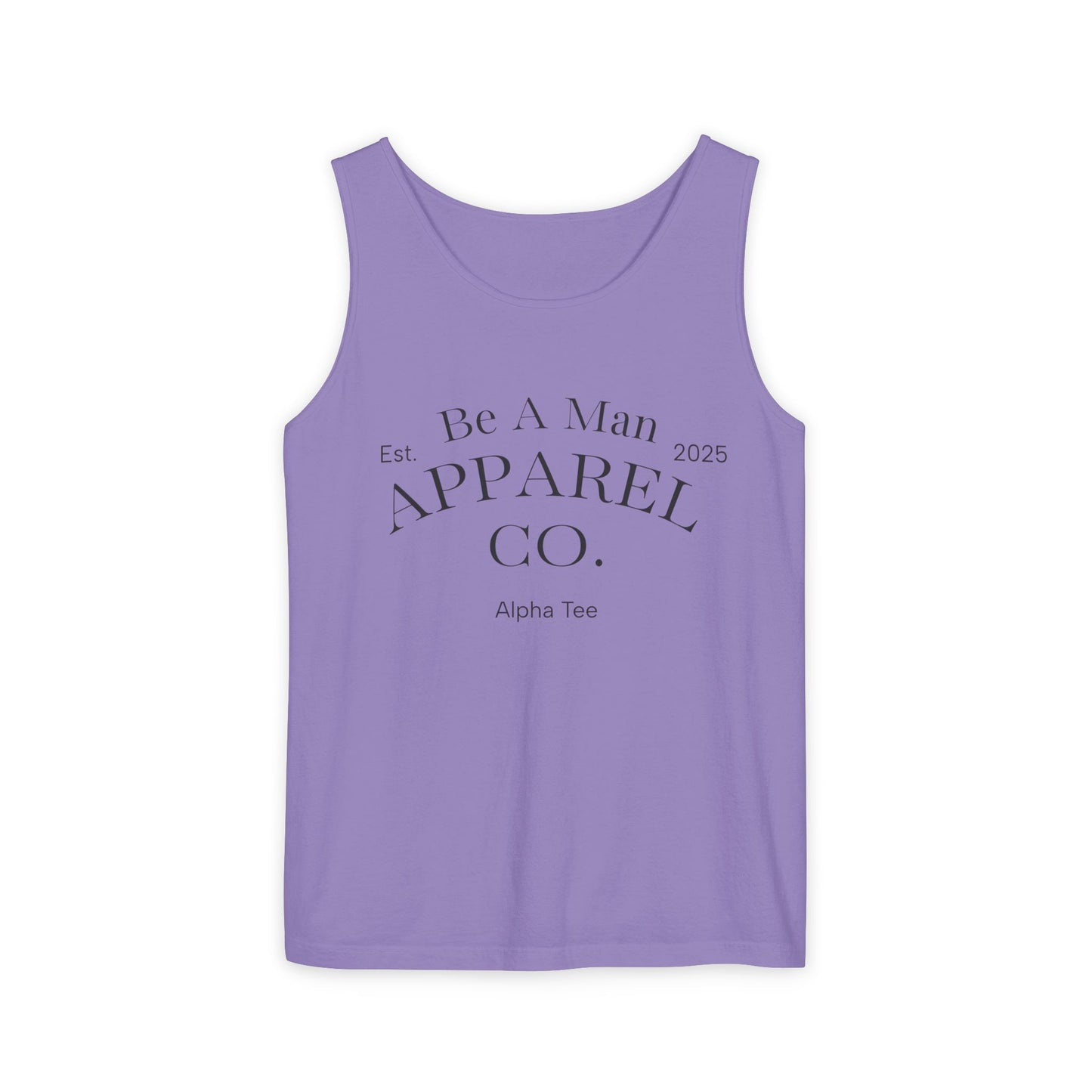 Men's Tank Top - Relaxing BE A MAN APPAREL PROTECT PROVIDE AND PRAY Design