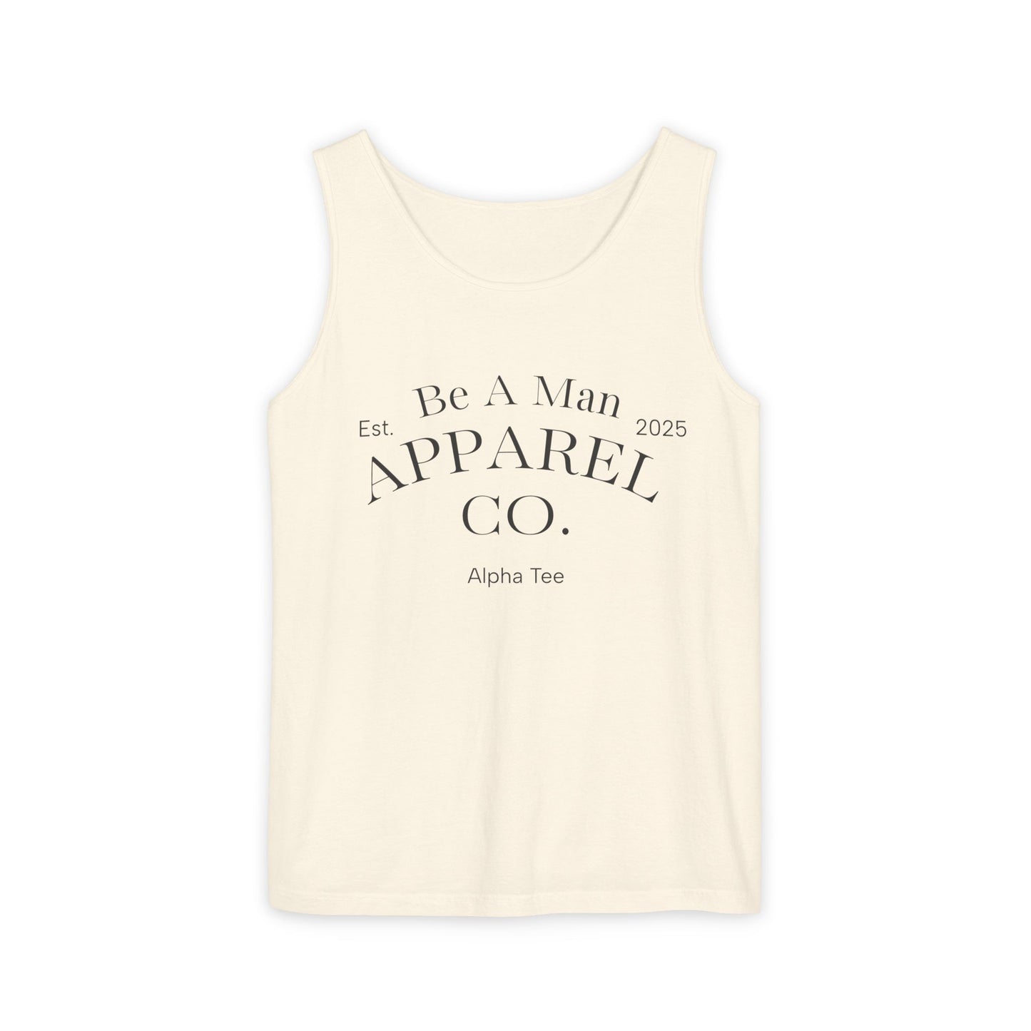 Men's Tank Top - Relaxing BE A MAN APPAREL PROTECT PROVIDE AND PRAY Design