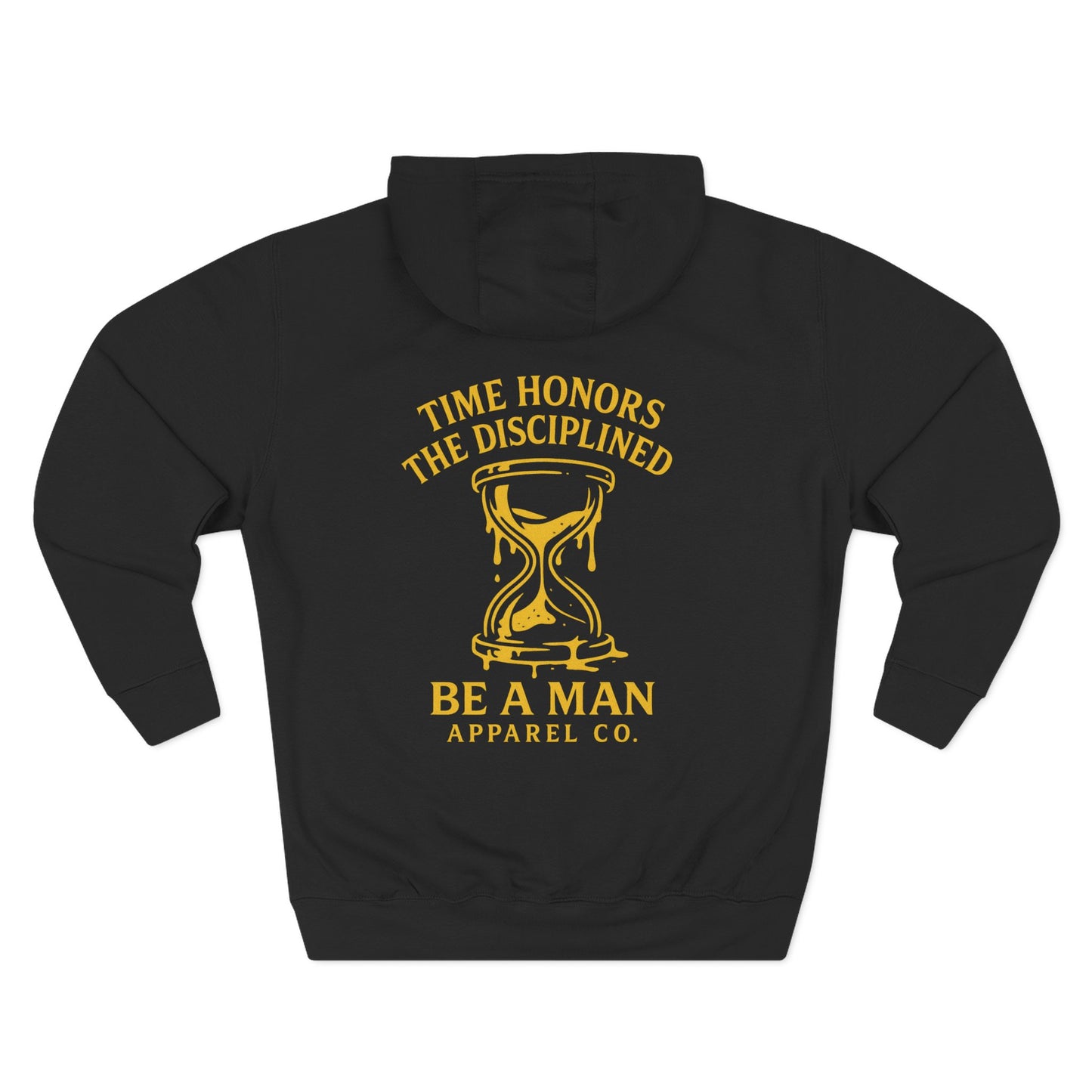 Disciplined Fleece Hoodie - Motivational Sportswear, Perfect for Gym, Gift for Fitness Enthusiasts, Workout Apparel, Inspirational Hoodie