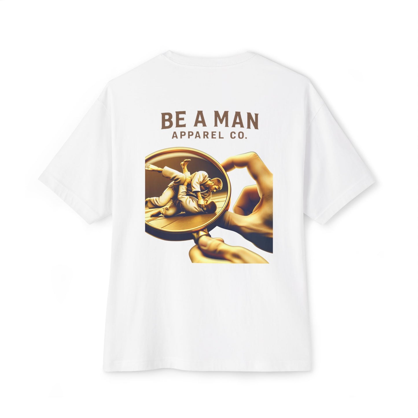 Faith-Inspired Oversized Tee, Unisex Boxy T-Shirt for Men, Motivational Graphic Tee, Casual Faith Shirt, Unique Gift for Dads