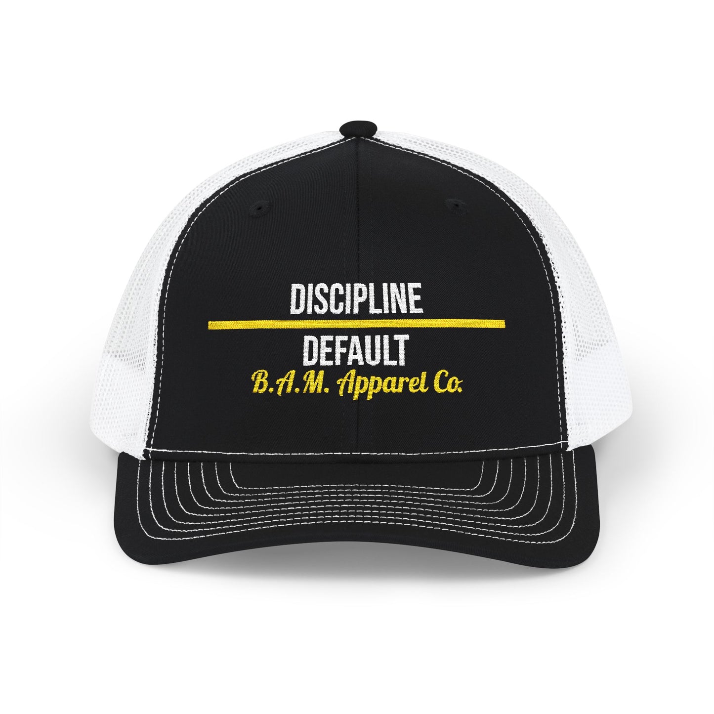 Trucker Cap - Discipline Over Default Embroidered Hat