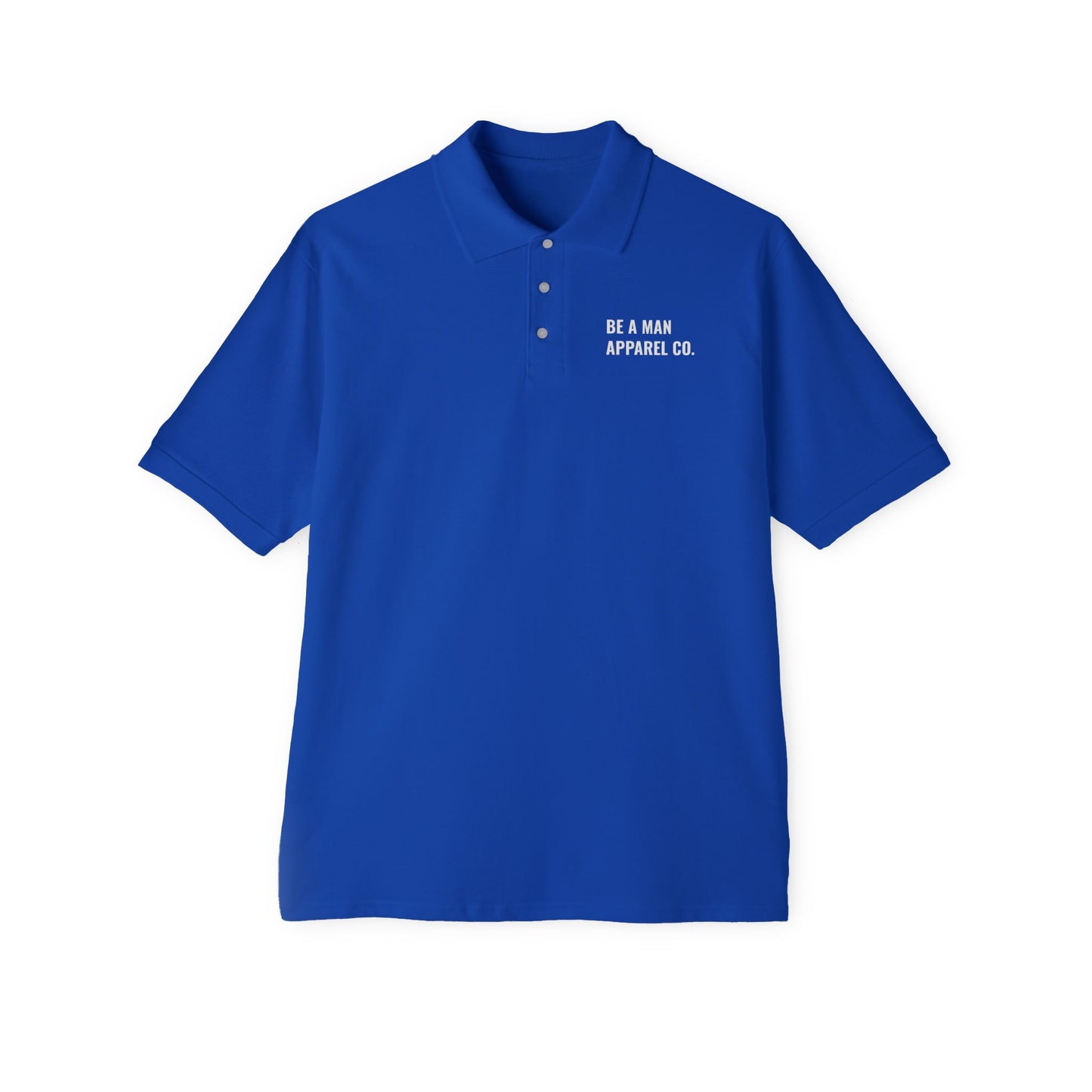 Men's Polo Shirt - BE A MAN Polo Design