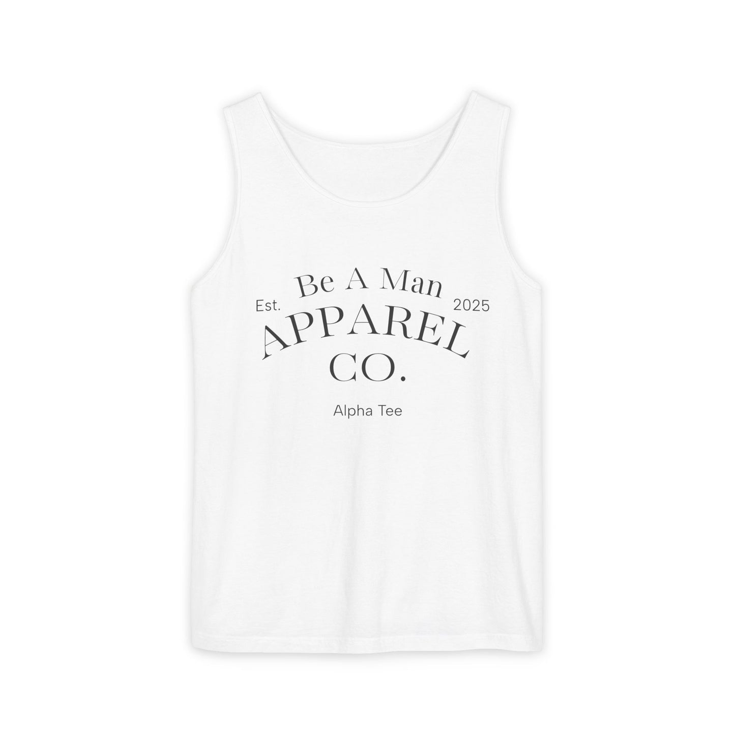 Men's Tank Top - Relaxing BE A MAN APPAREL PROTECT PROVIDE AND PRAY Design