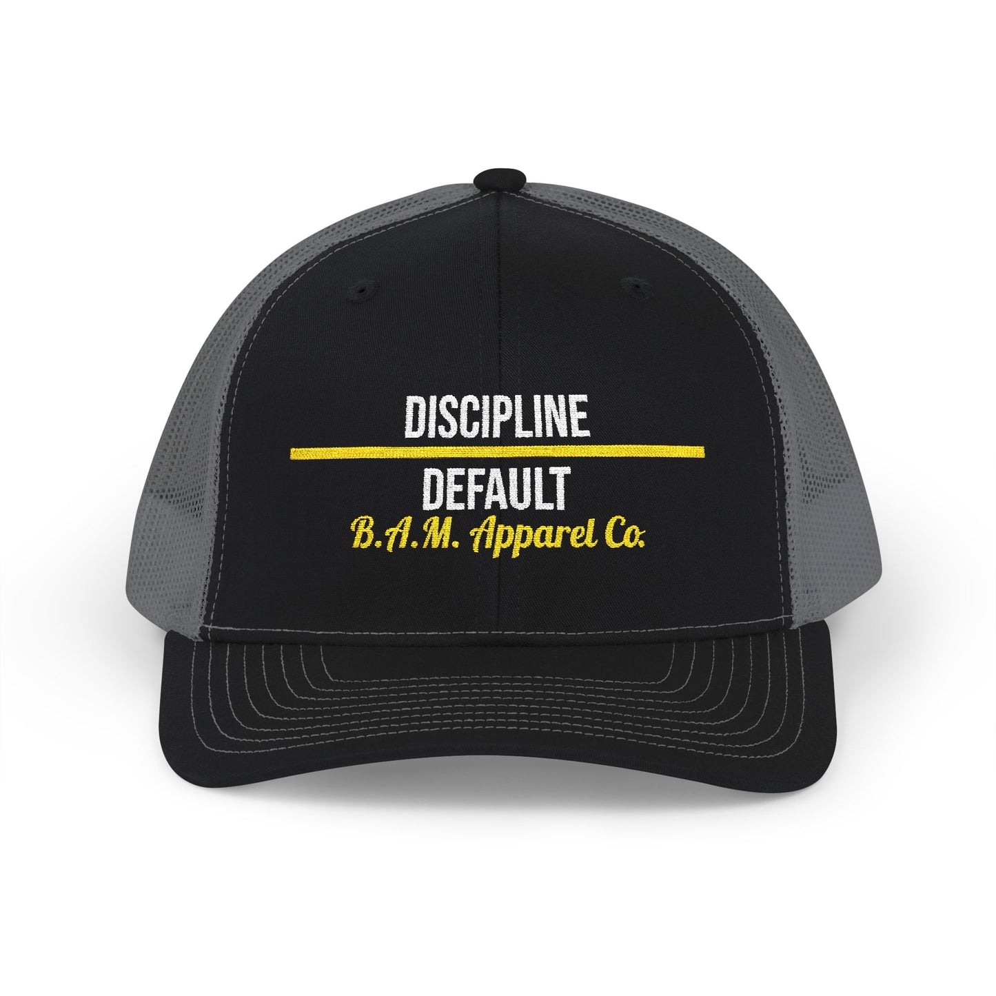 Trucker Cap - Discipline Over Default Embroidered Hat