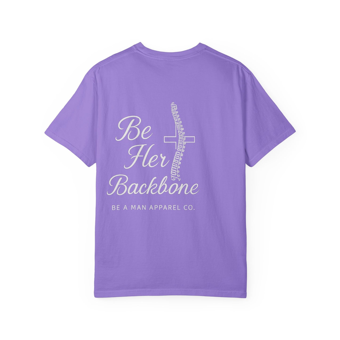 Covered in Grace, Backed by Grit – Be Her Backbone (Women's Shirt)