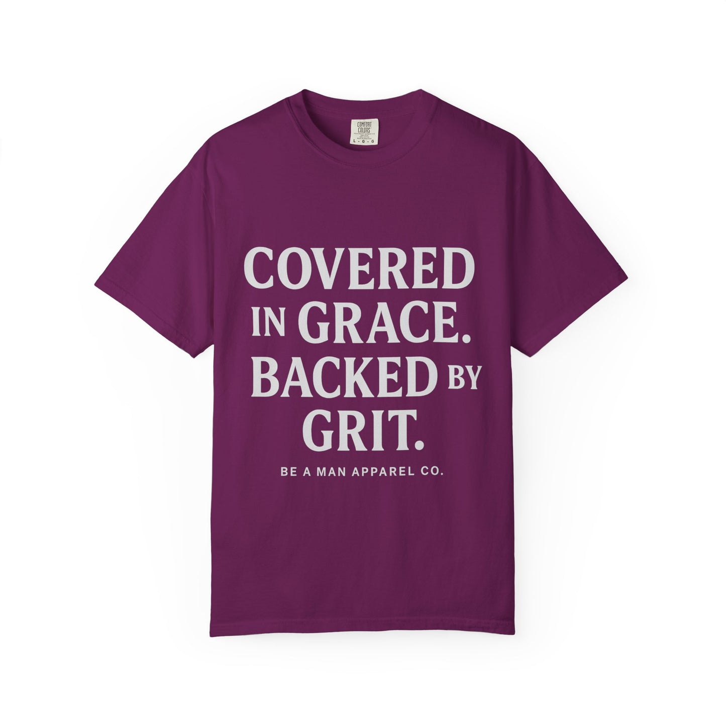 Covered in Grace, Backed by Grit – Be Her Backbone (Women's Shirt)
