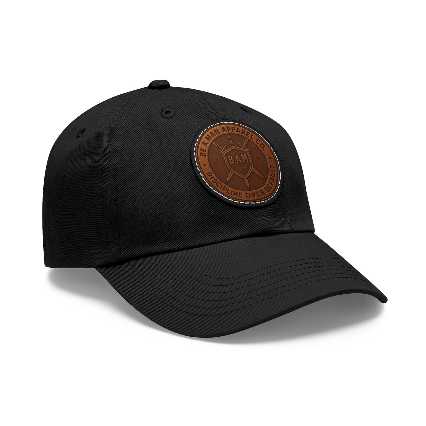 D > D Leather Patch Cap