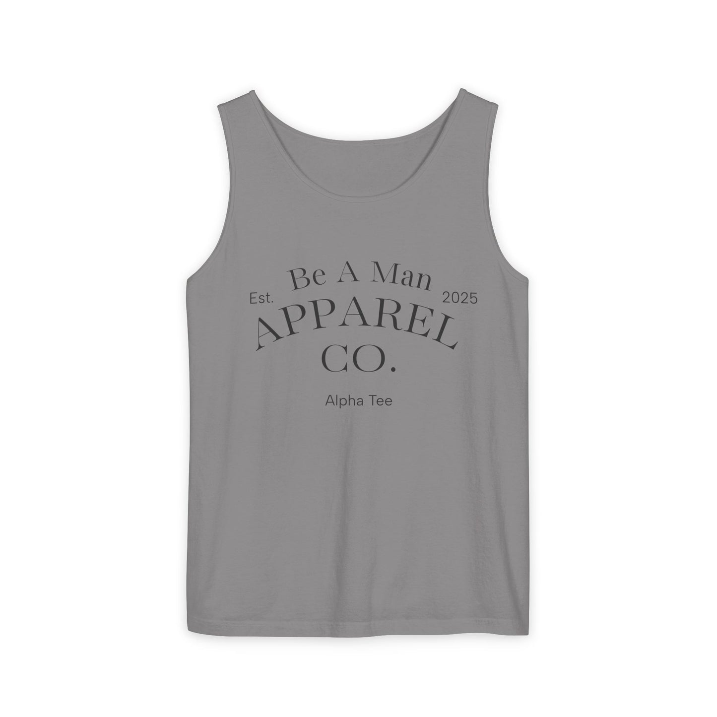 Men's Tank Top - Relaxing BE A MAN APPAREL PROTECT PROVIDE AND PRAY Design