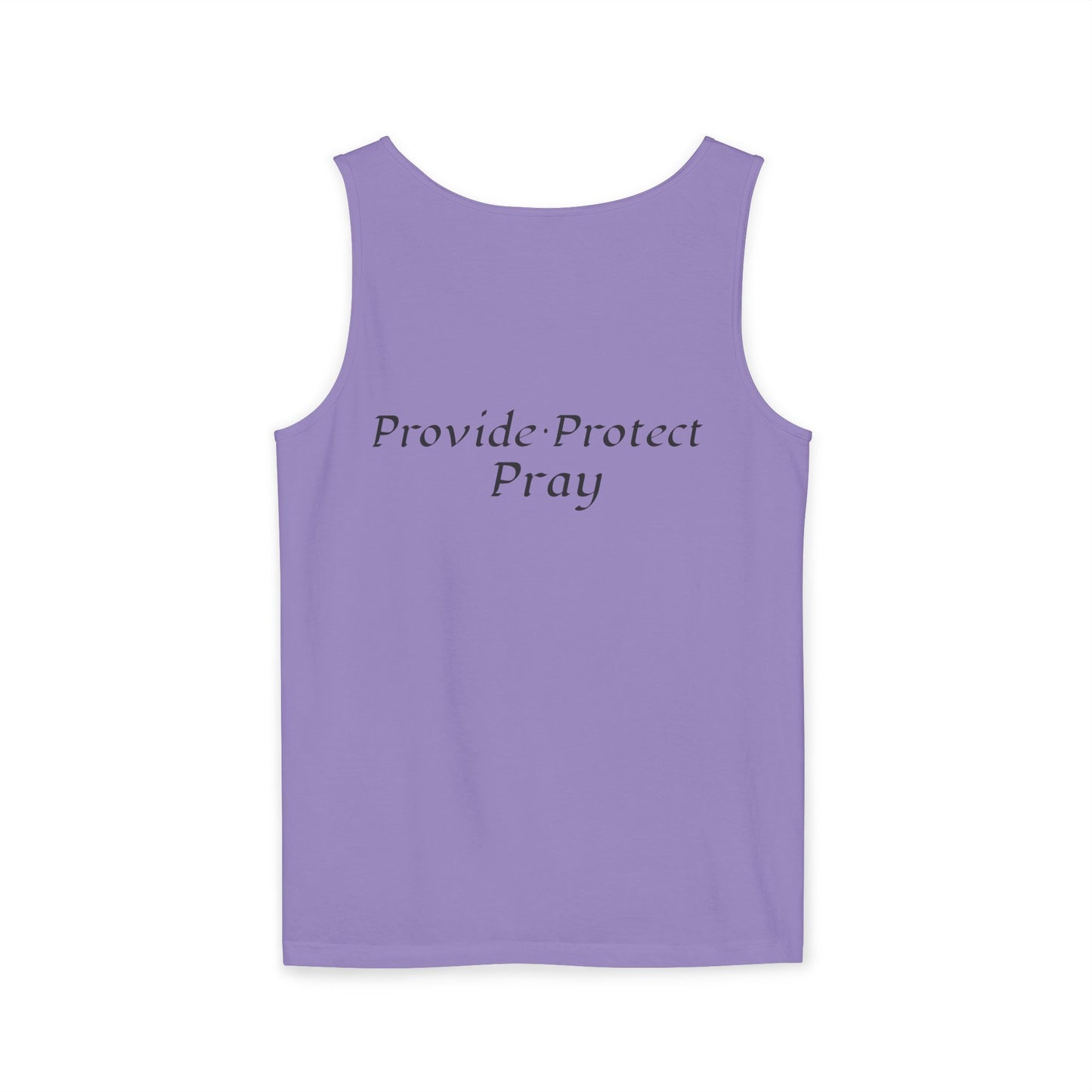 Men's Tank Top - Relaxing BE A MAN APPAREL PROTECT PROVIDE AND PRAY Design