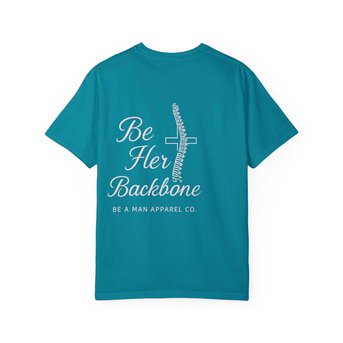 Covered in Grace, Backed by Grit – Be Her Backbone (Women's Shirt)
