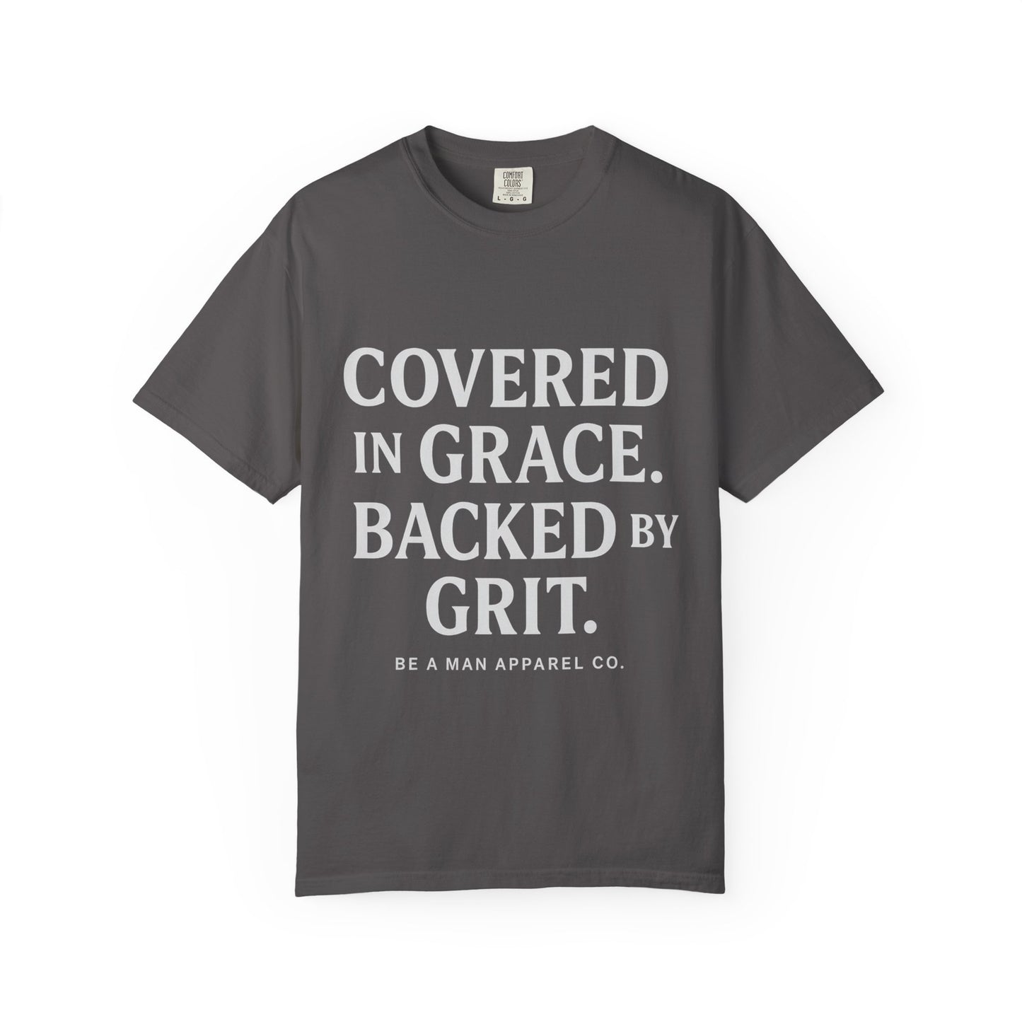 Covered in Grace, Backed by Grit – Be Her Backbone (Women's Shirt)