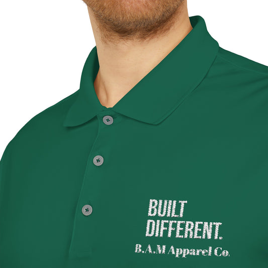 Performance Polo - Built Different Be a man apparel co adidas polo