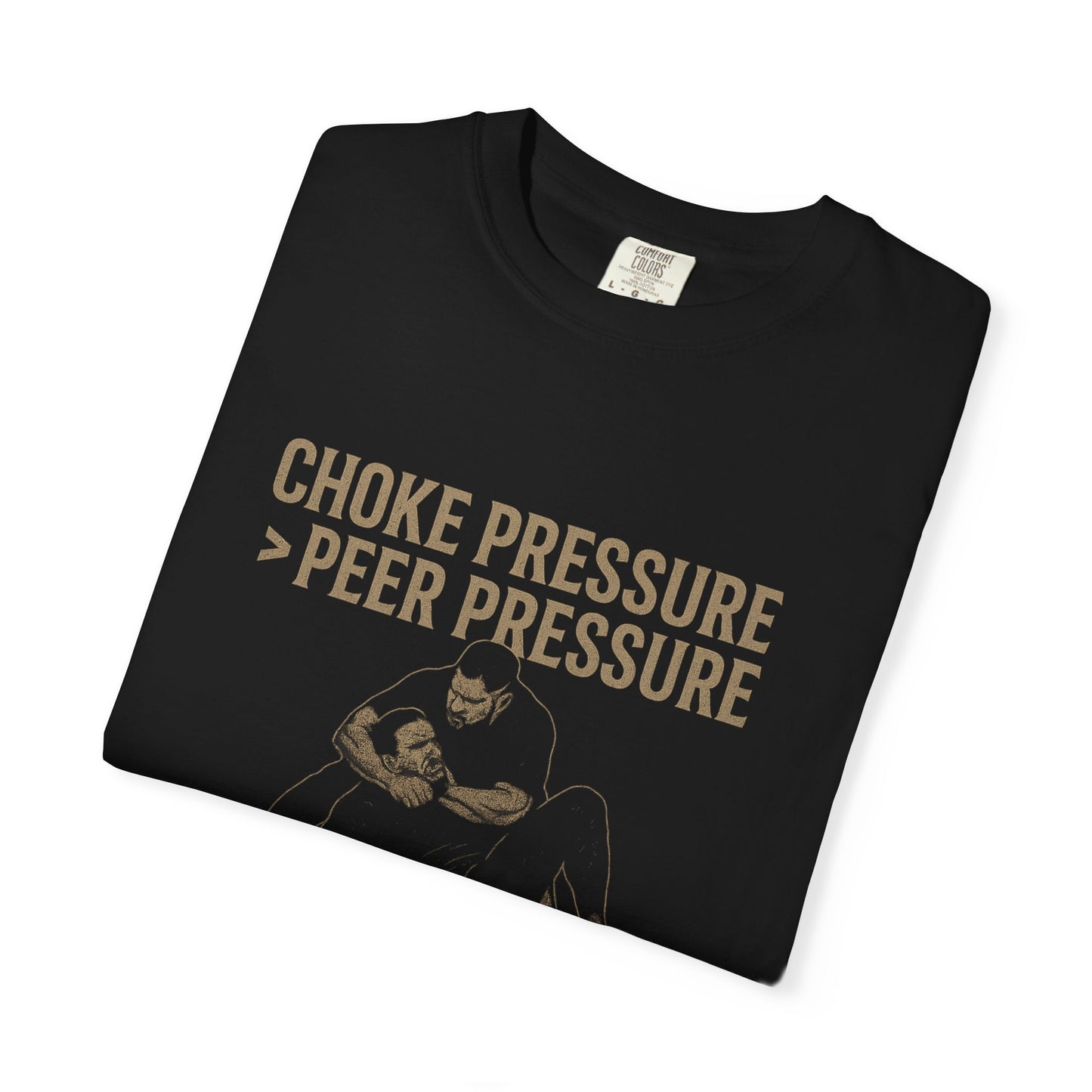 Choke pressure builds men. Peer pressure breaks ‘em.