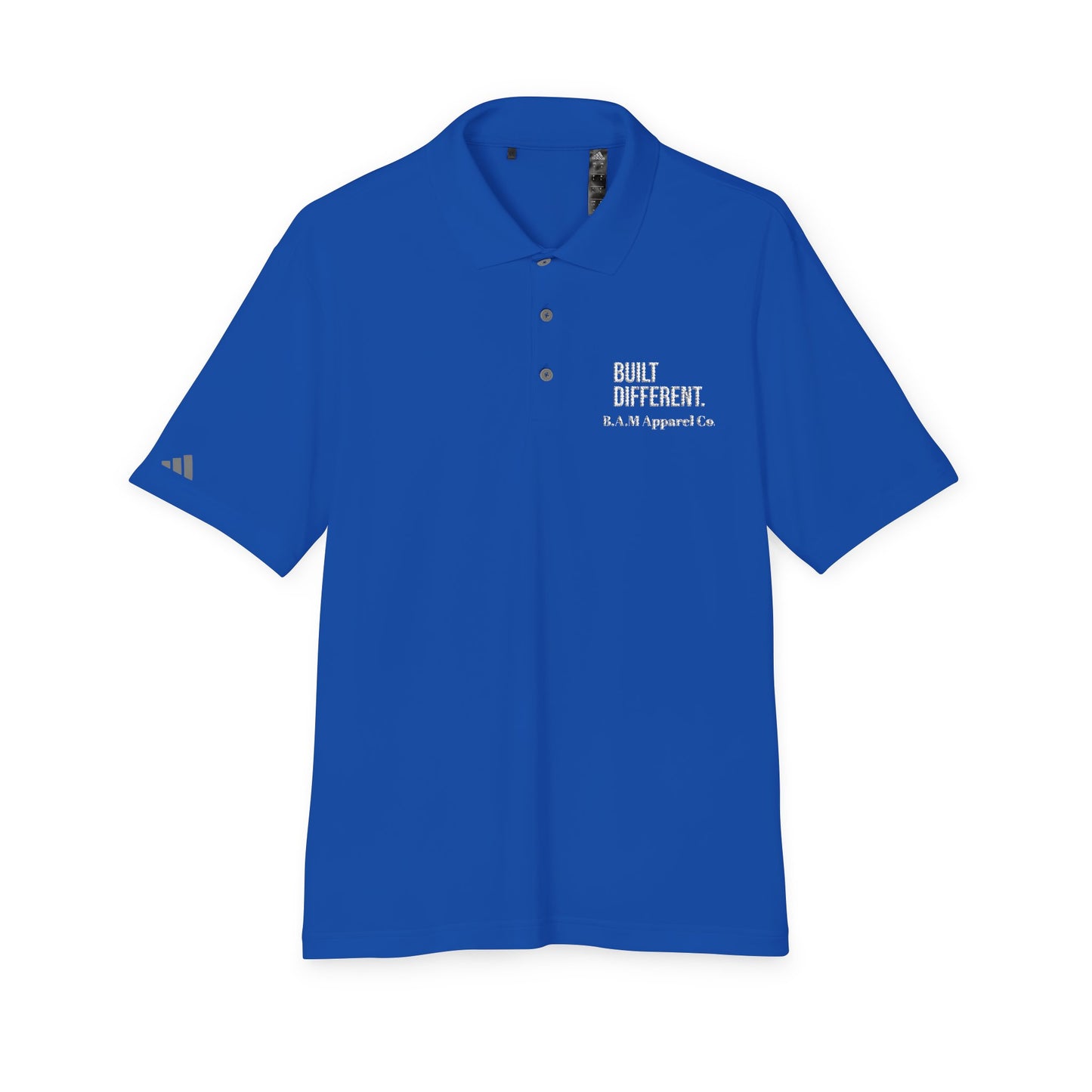 Performance Polo - Built Different Be a man apparel co adidas polo