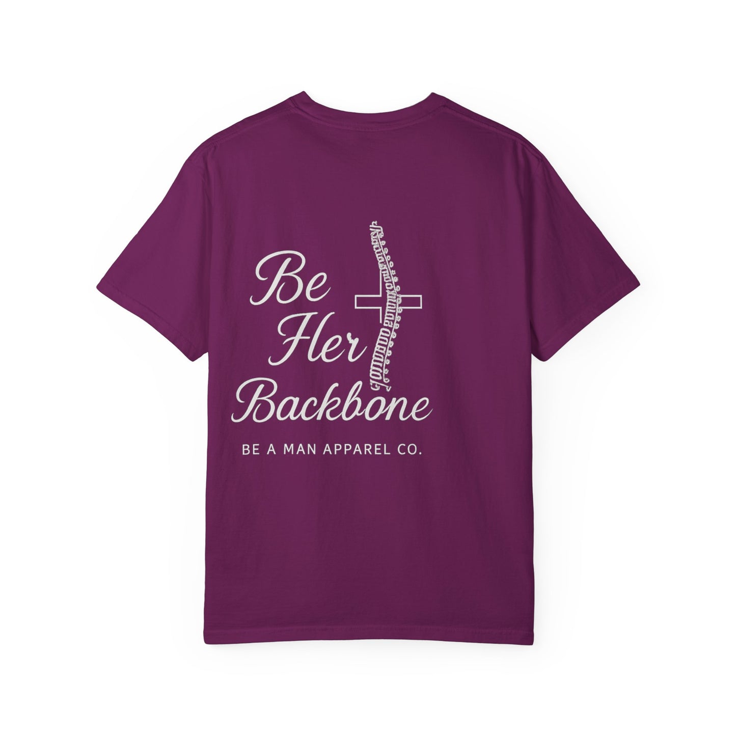 Covered in Grace, Backed by Grit – Be Her Backbone (Women's Shirt)