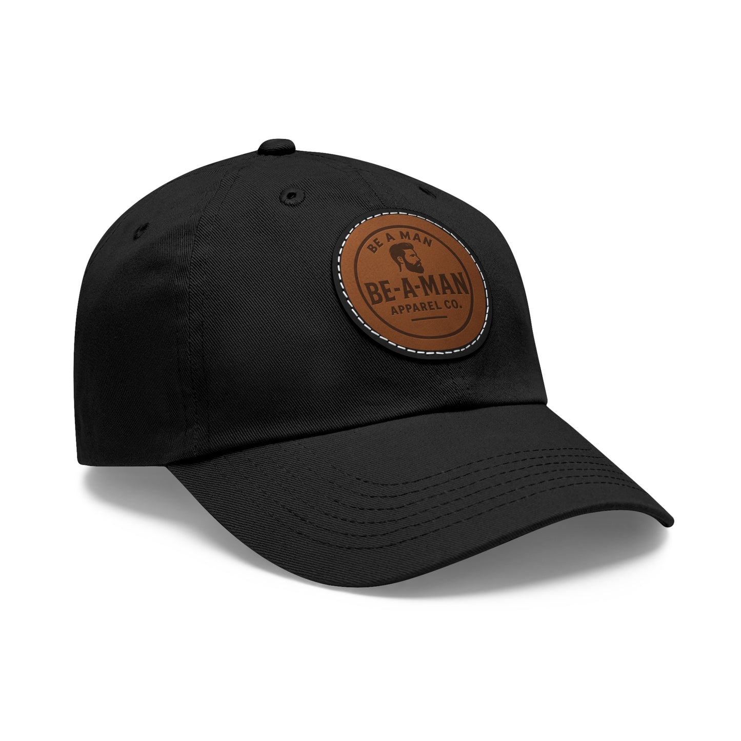 Classic Leather Patch Trucker Hat