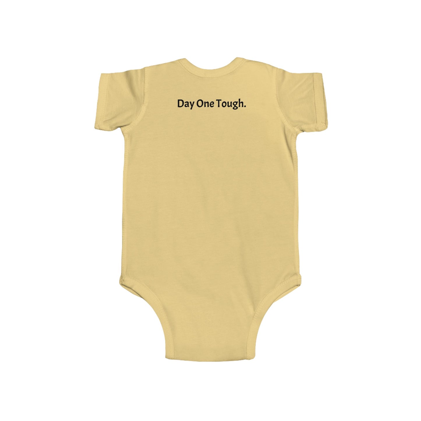 "Spits Up. Stands Out." Onesie