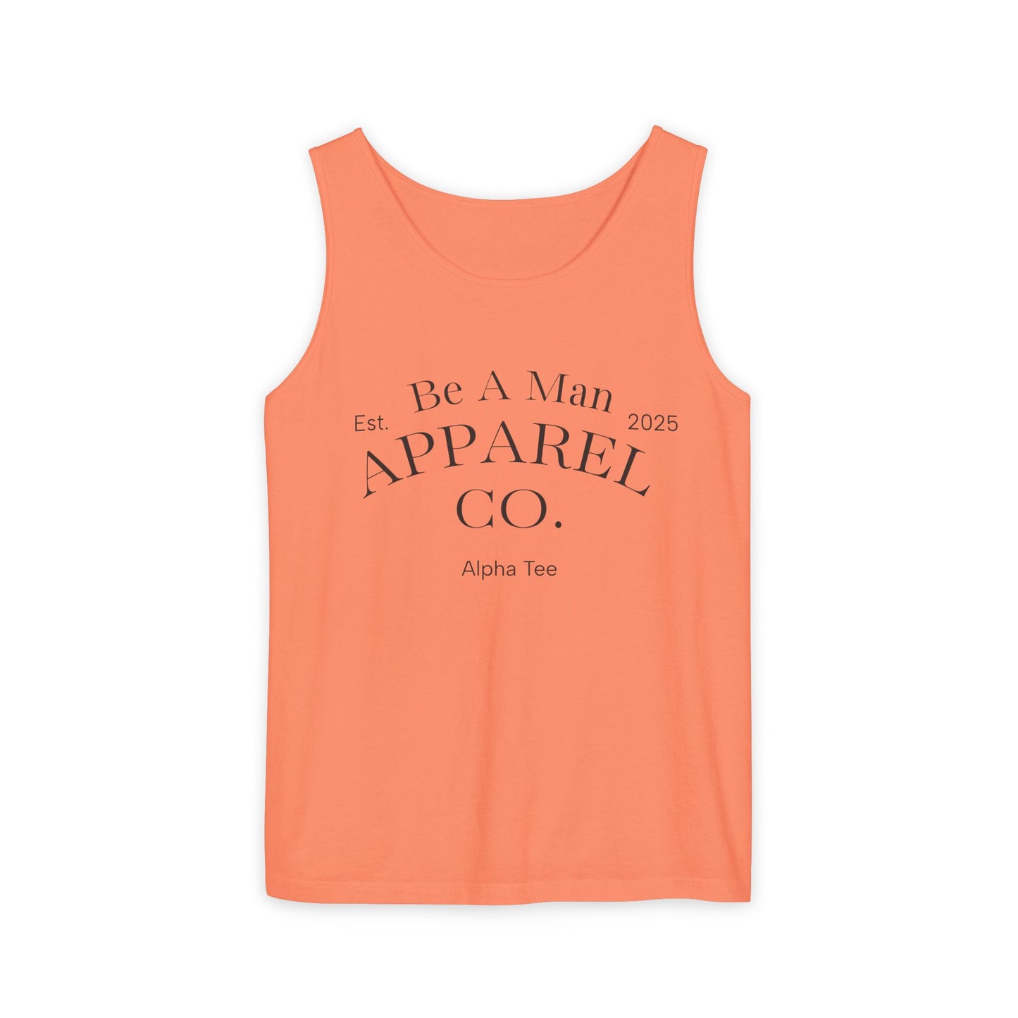 Men's Tank Top - Relaxing BE A MAN APPAREL PROTECT PROVIDE AND PRAY Design