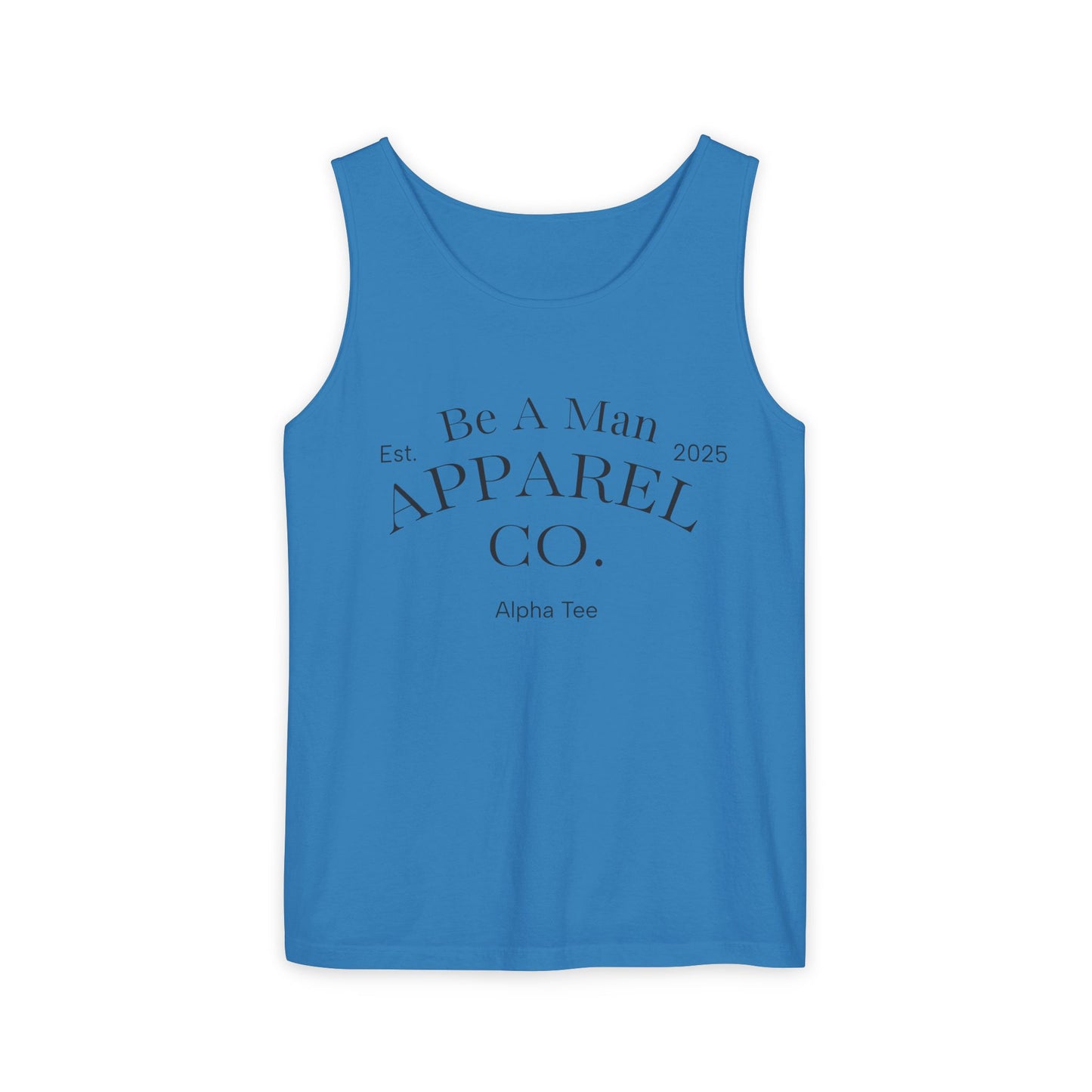 Men's Tank Top - Relaxing BE A MAN APPAREL PROTECT PROVIDE AND PRAY Design