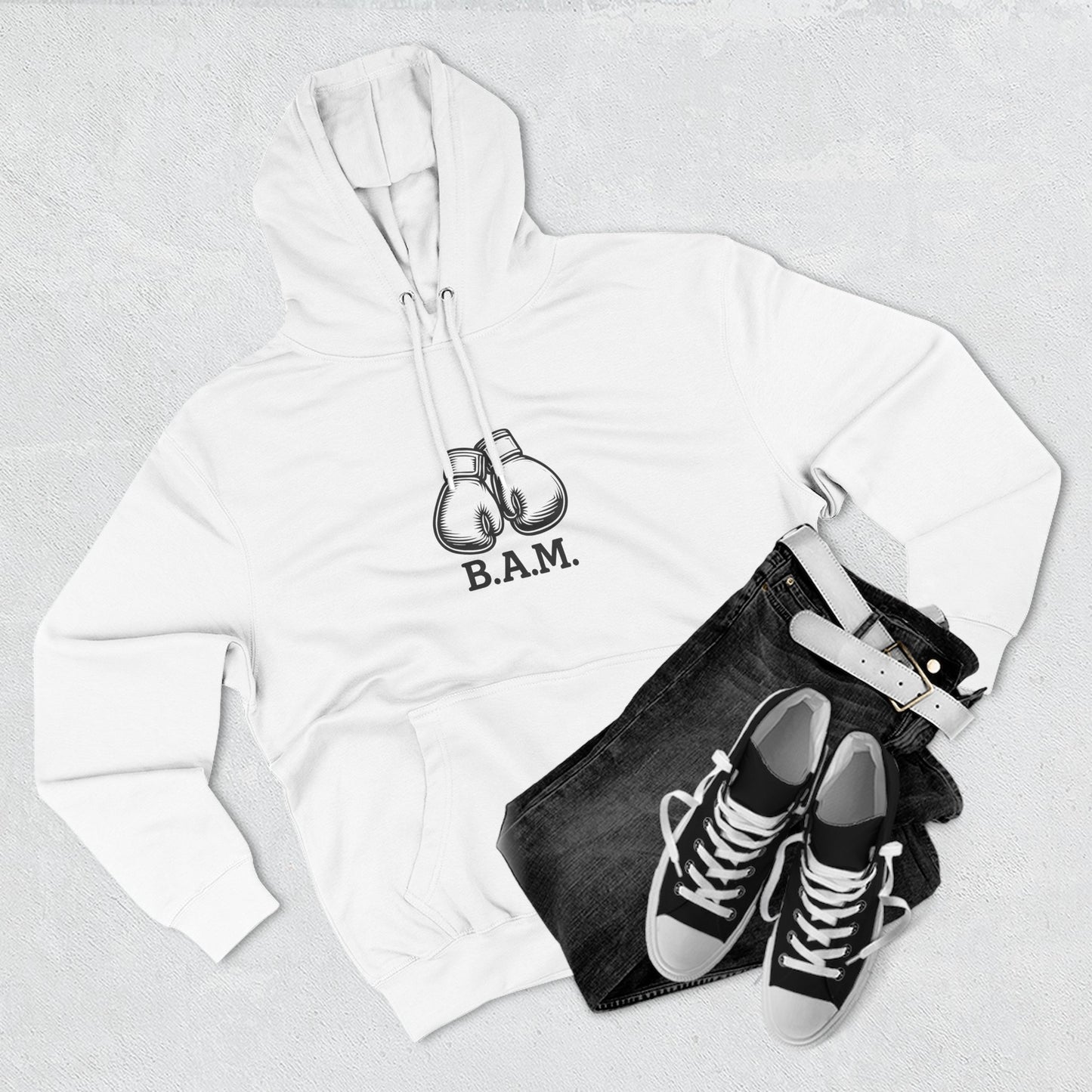 Stand Up. Show Up. Keep Swinging Hoodie
